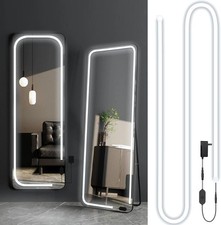 LED VANITY MIRROR LIGHTS, 13.2FT 6000K STICK-ON LIGHTS, MIRROR NOT INCLUDED