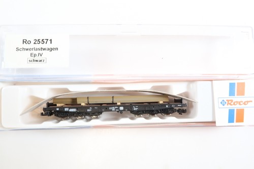 Roco N 25571 Schwerlastwagen beladen mit Stahlprofile DB | Condition: Gebraucht