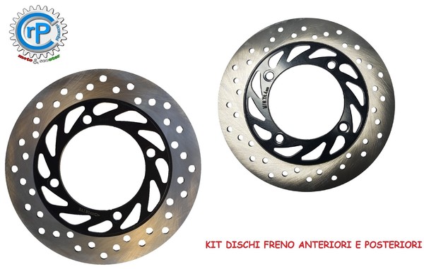 Satz Bremsscheiben Vorne UND Hinten Honda SH 125I (JF41) 125 2013 2019-image