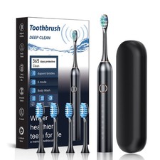 USB Charging Sonic Toothbrush - Soft Bristle Electric for Adult Couple Household