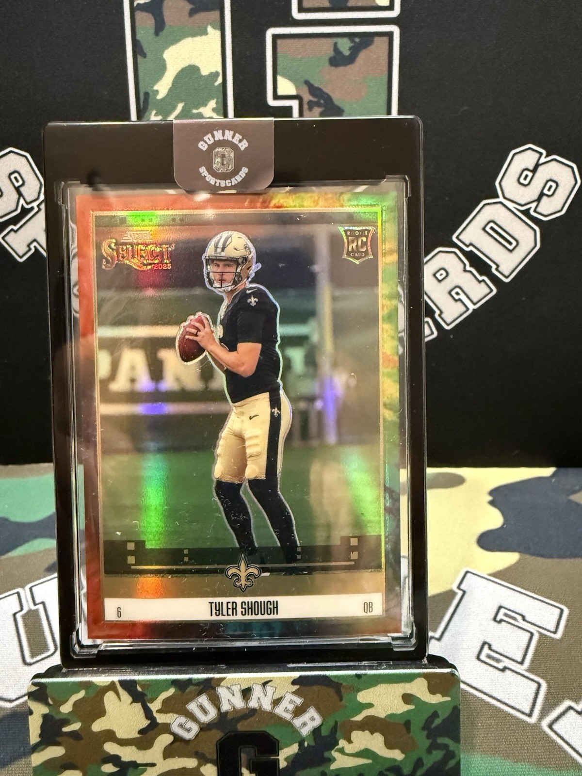 2025 Panini Throwback Score Select Prizm Tie Dye Tyler Shough 11/25 Free Ship!!