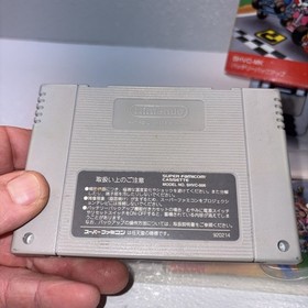 SUPER MARIO KART Nintendo Super Famicom SFC Japan Import SNES NTSC-J Complete-D7