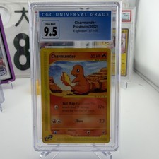 Charmander 97/165 CGC GEM 9.5 Blue Label Expedition Base Set E Reader Not PSA on eBay