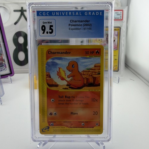 Charmander graded CGC 9.5 for sale on eBay