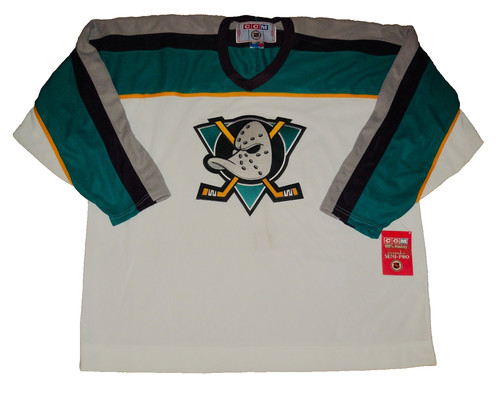 VINTAGE ANAHEIM DUCKS NHL CCM HOCKEY JERSEY (SIZE XXL) NEW W/ TAGS!