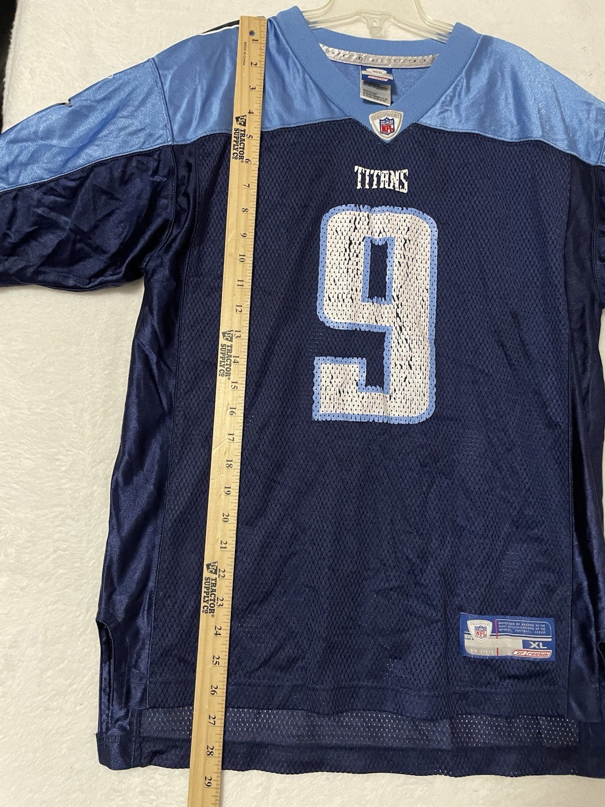 Tennessee Titans Steve McNair #9 Football Jersey Youth Size XL (18-20) thumbnail 10