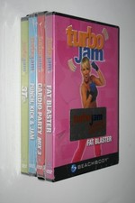 Turbo Jam Maximum Results 4 DVD Set - Fat Blast, Cardio Party Mix