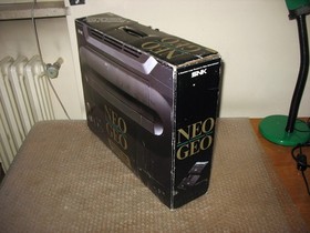 BOXED NEO GEO AES CONSOLE JAP+SAMURAI 1, 2, WORLD HEROES 2 JET