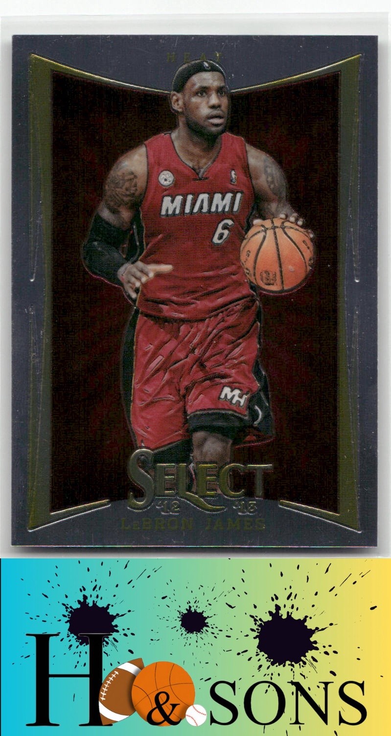 2012-13 Panini Select #66 LeBron James
