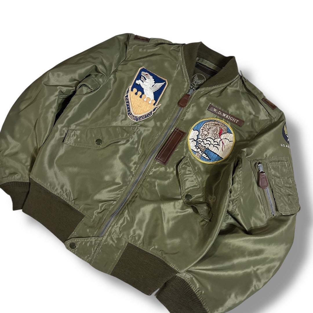 Buzz Rickson's L-2 Flight Jacket with Embroidered… - image 20