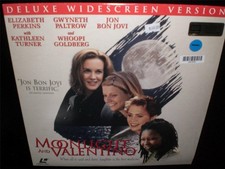 Laserdisc Moonlight and Valentino 1995 Elizabeth Perkins, Jon Bon Jovi