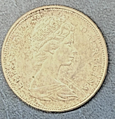 1967 Canada Silver Dollar Flying Goose AU