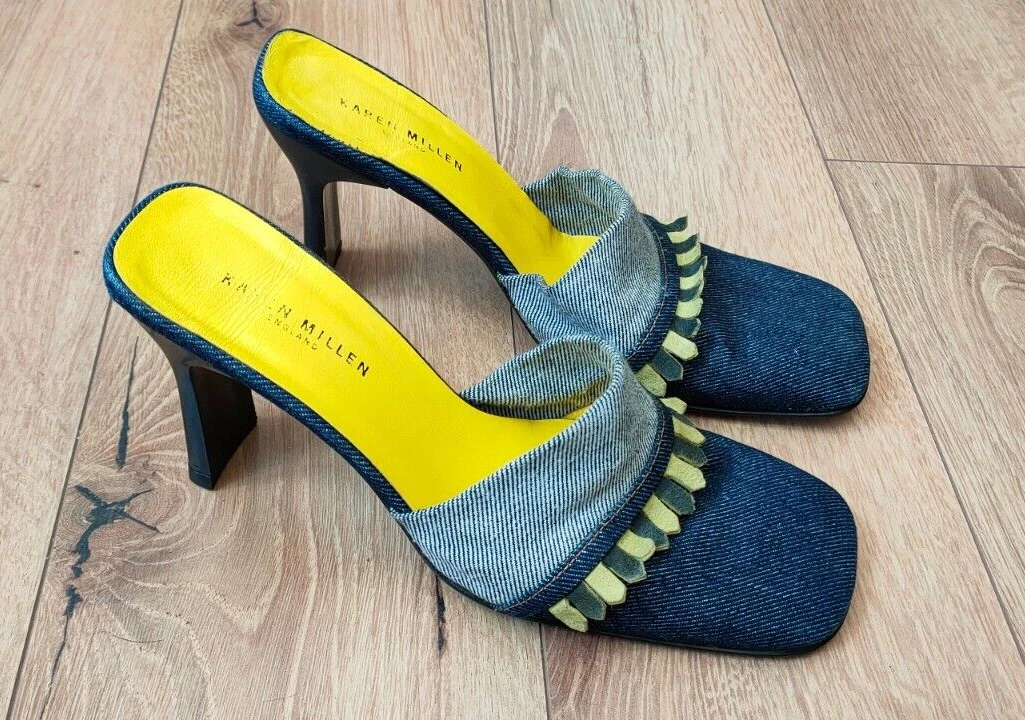 Karen millen blue best sale sandals