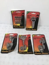 5 Harbor Master Cabin Door Hook Thru Hulk Vents Eye Straps Accessories Marine SS