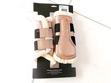 HKM - Dressurgamaschen M Comfort Faux Fur Rose Rosegold Nr. 1538 - NEU