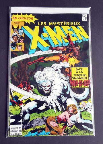X-MEN #47/48 (1985) Marvel Heritage French Comic (#139/140 US) 1st Heater Hudson
