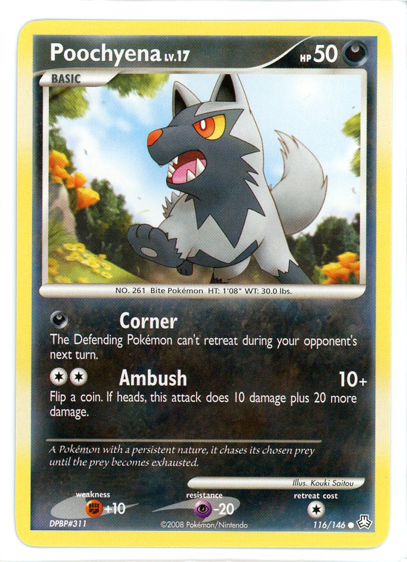 Poochyena 116/146 Legends Awakened Pokemon Card