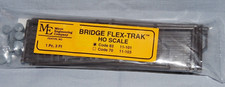 Micro Engineering HO Scale  Bridge Flex-Track W/Wide Ties  Guard Rail  11-101