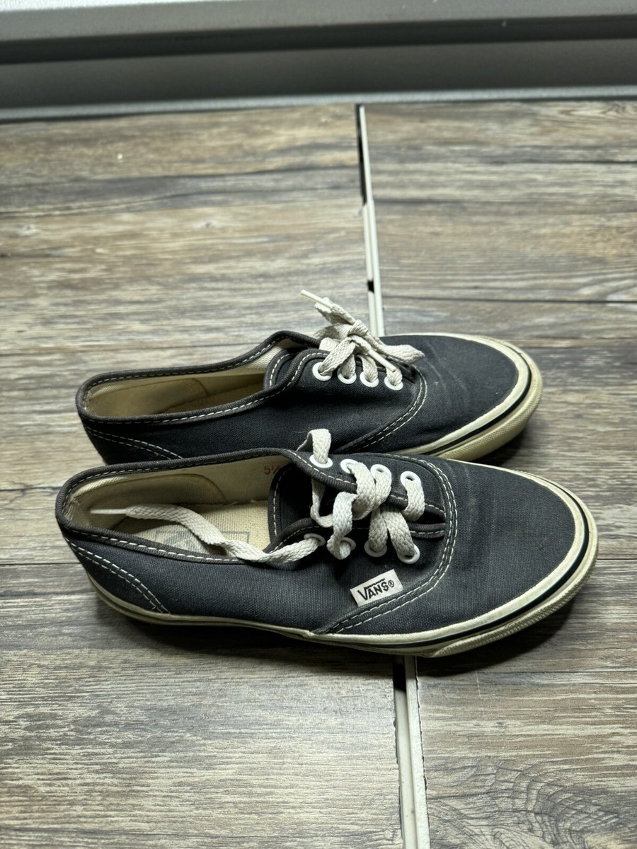 Vintage Vans Shoes Slip Ons Size Men Made In USA 80s 90s Pre