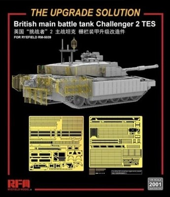 Upgrade solution for RM-5039 British main battle tank Challenger 2 RFM 1:35