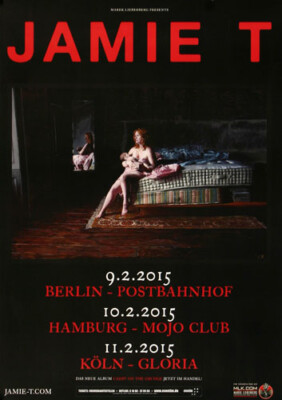 Jamie T - The Grundge, Tour 2015 | Konzertplakat | Poster