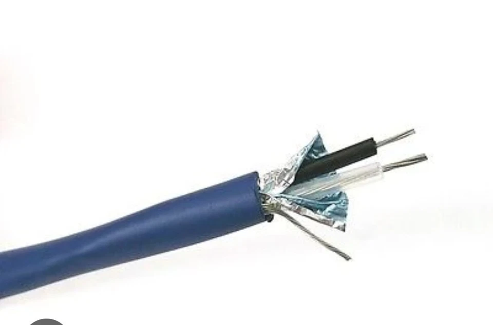 Cable blindado TC 22/2 trenzado 1000 ft Foto 3 de 3