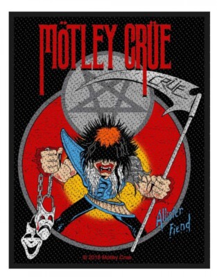 MÖTLEY CRÜE - Allister Fiend Aufnäher Patch OFFICIAL MERCHANDISE