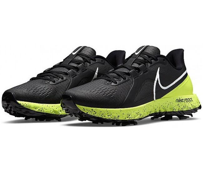 Nike React Infinity PRO Golf Shoes Black White Cyber CT6620-005 US Men Size 13