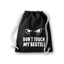 Borsa da ginnastica Don't touch my borsa cool frase Fun Gym Bag zaino 11 colori