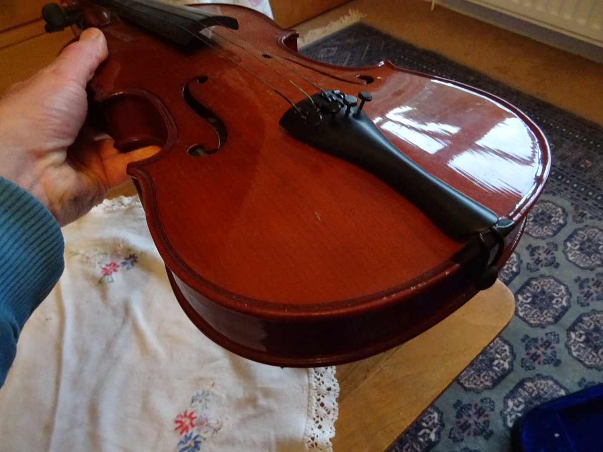 Modern 4/4 Violin outfit - Hans Joseph Hauer ST52044 | eBay UK