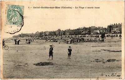 CPA SAINT-AUBIN-sur-MER La Plage a Maree Basse (1258085)
