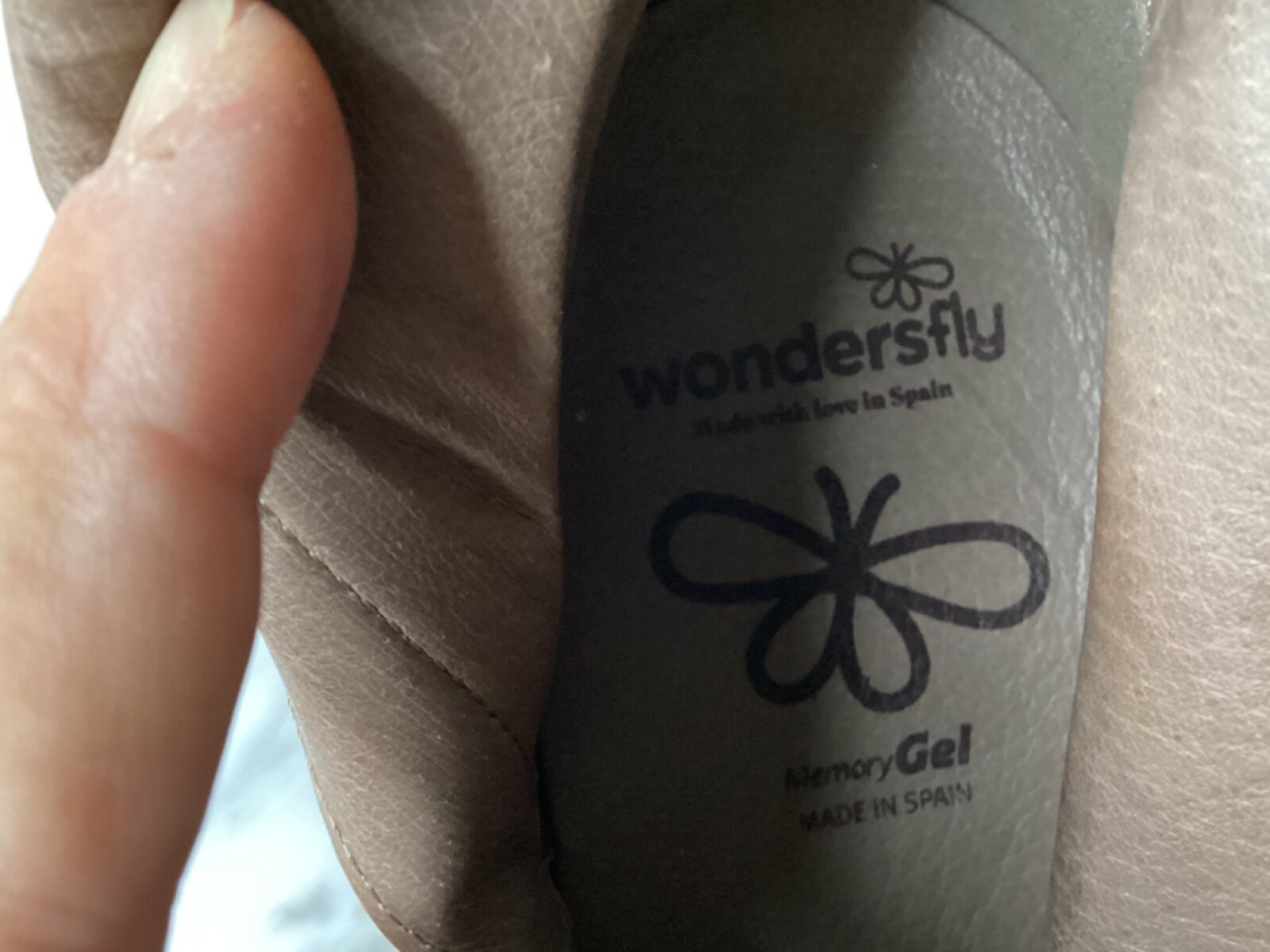 Wondersfly Suede Boots Memory Gel Size 40 New