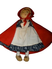 NEW Colonial Williamsburg Merry Makers SARAH Rag Cloth Doll 13" (T91)