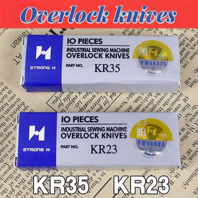 Overlock Knives KR35 KR23 Upper Knife Lower Blades Accessories for SewingMachine