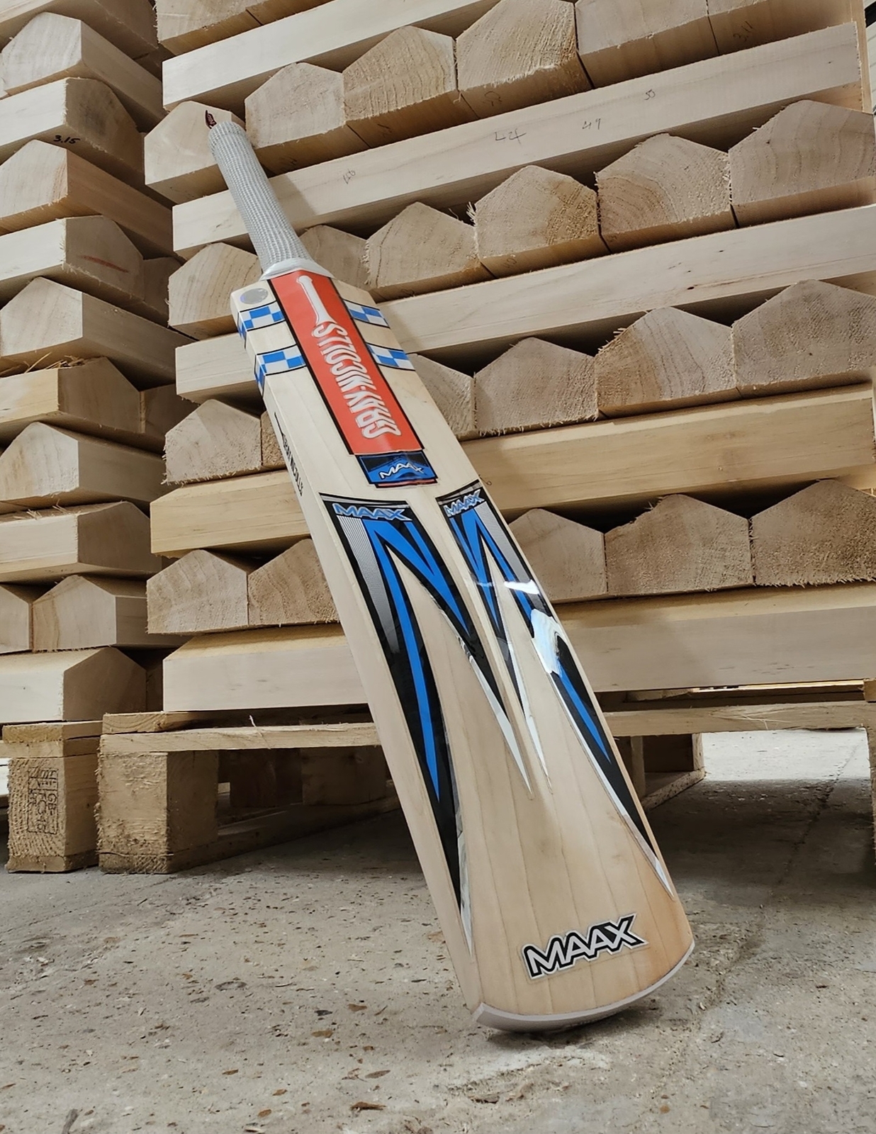 GrayNicolls Cricket Bat MAAX "OffCut" English Willow SH 2lb 7 3lb