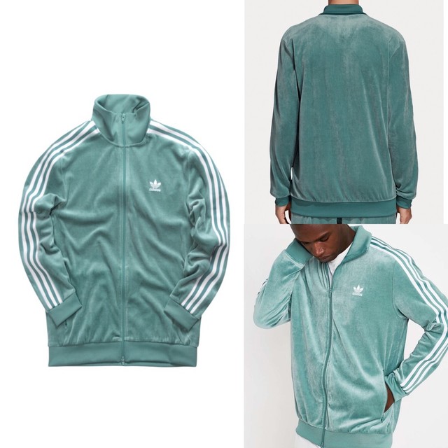 adidas spezial jacket mint green