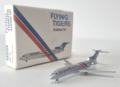 SCHABAK 1:600 BOEING 727 FLYING TIGERS DIECAST MODEL AIRCRAFT PLANE