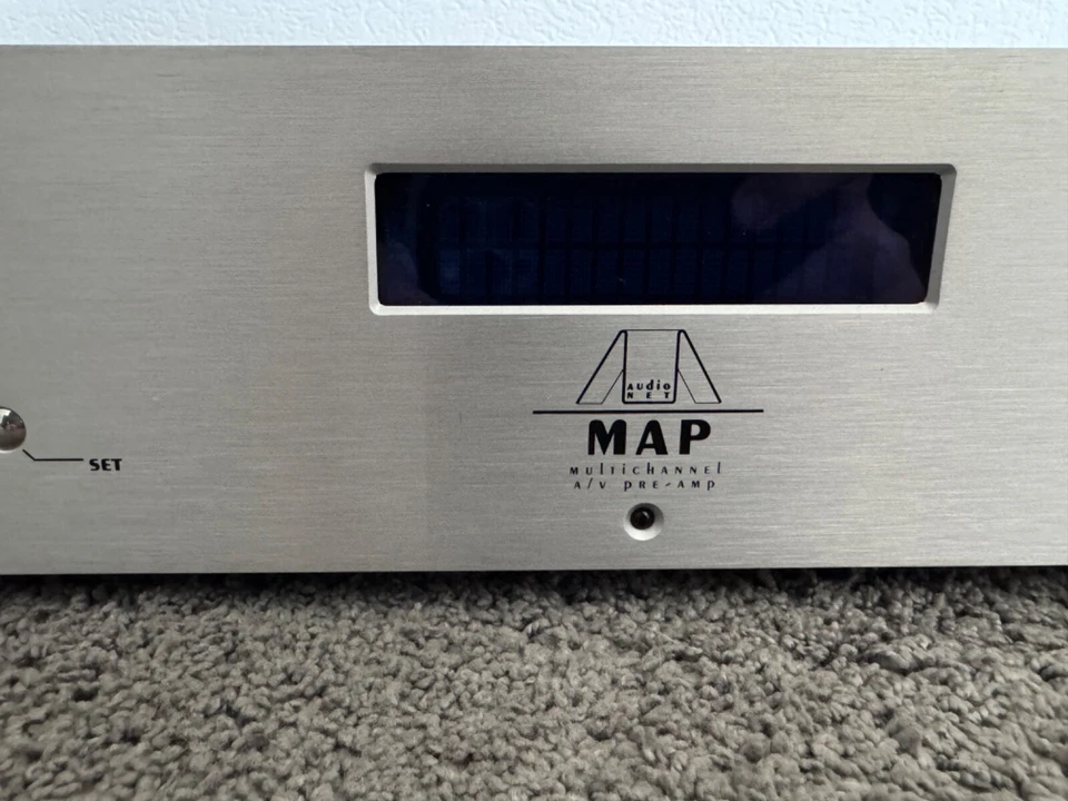 AudioNET MAP V2 High End Surroundvorstufe Prozessor in silber - Bild 2 von 4