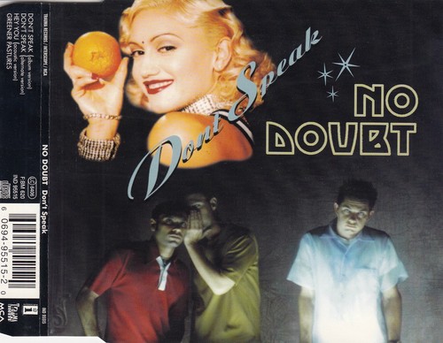 NO DOUBT Don´t Speak MCD 1996 RAR & WIE NEU 90s Hit GWEN STEFANI Independent - Picture 2 of 5