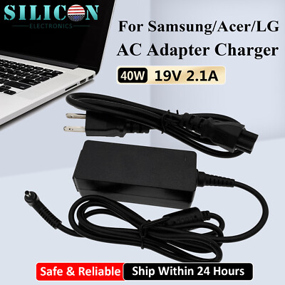 AC Adapter Power Charger for Samsung Galaxy View 18.4'' Tablet SM-T670N T677A