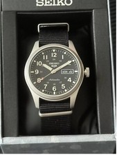 SEIKO 5 Sports SRPG37 BLACK DIAL Lumi Black nylon str SRPG37-MINT 3