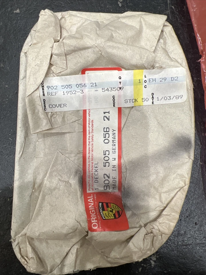 ORM PAR DE CUBIERTAS ANTINIEBLA PARACHOQUES DELANTERO PORSCHE 911/912 CON EMBELLECEDOR DE SELLADO Foto 3 de 4