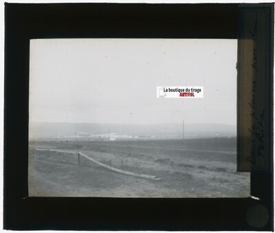 Tekita, Russland, Landschaft, Foto Glasplatte, schwarz-weiß, positiv 8,5x10 cm