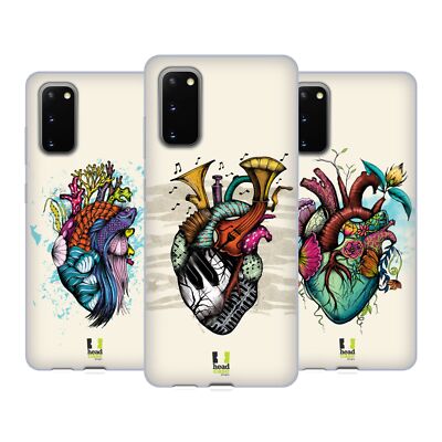 HEAD CASE DESIGNS HERZ PERSONLICHKEITEN SOFT GEL HANDYHÜLLE FÜR SAMSUNG HANDYS 1
