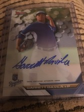 GARRETT DAVILA 2016 BOWMANS BEST PROSPECTS Autograph AUTO RC ROYALS
