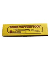 Vintage RC Rug Crafters Tool Set Speed Tufting Tool W/ Tufting Gauge  Manual