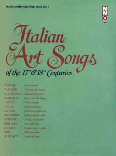 17th/18th Century Italian Songs - High Voice, Paperback by Hal Leonard Publis... - Picture 1 of 1