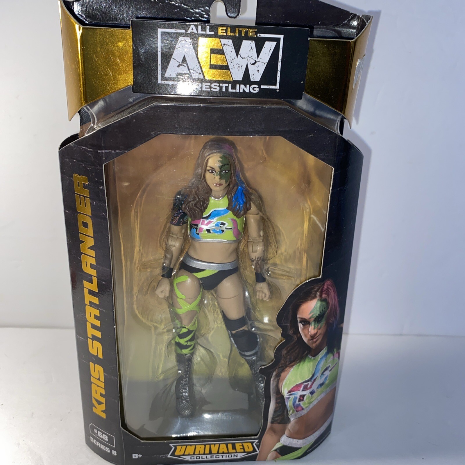 AEW Unrivaled Collection Series 8 Kris Statlander #68 Action Figure