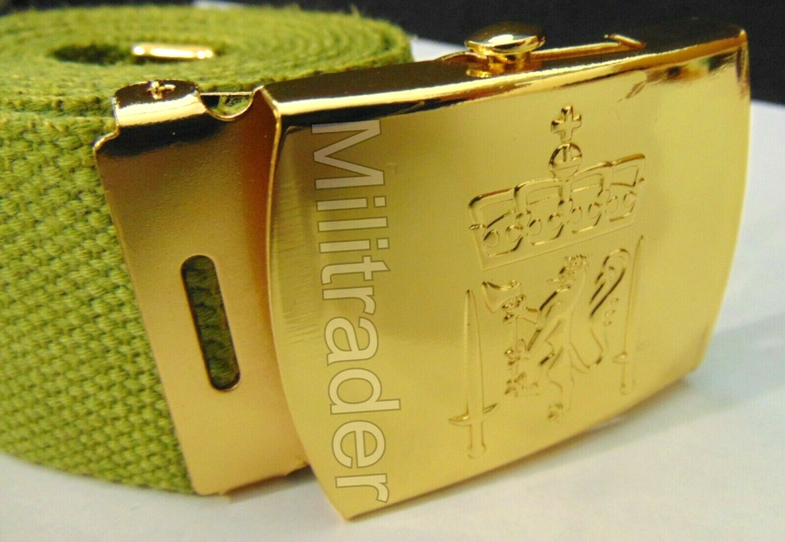 Norwegian Coat of Arms AutoGrip Buckle (Left Insert) with Free bed