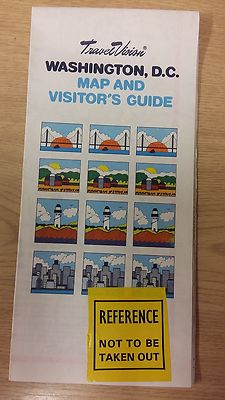 Washington DC: Map And Travel Guide: Travel Vision Map (M15)